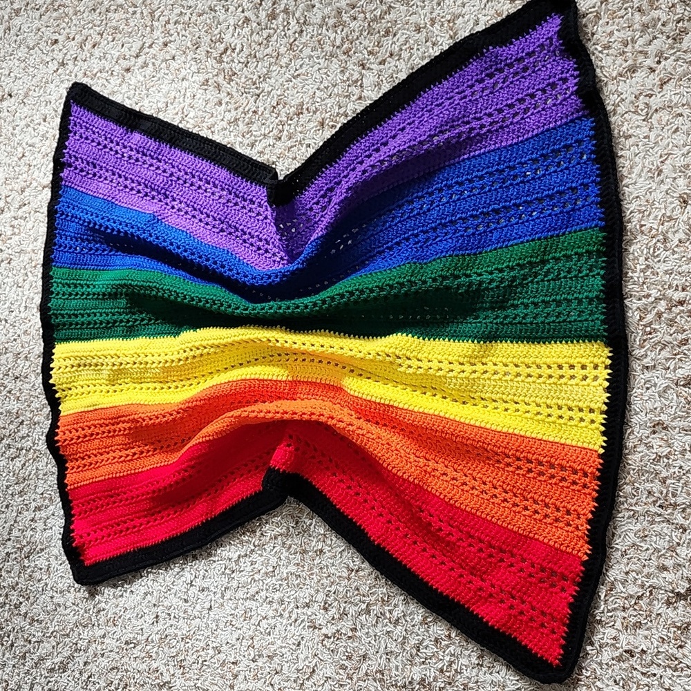 Colorful Crochet Blanket